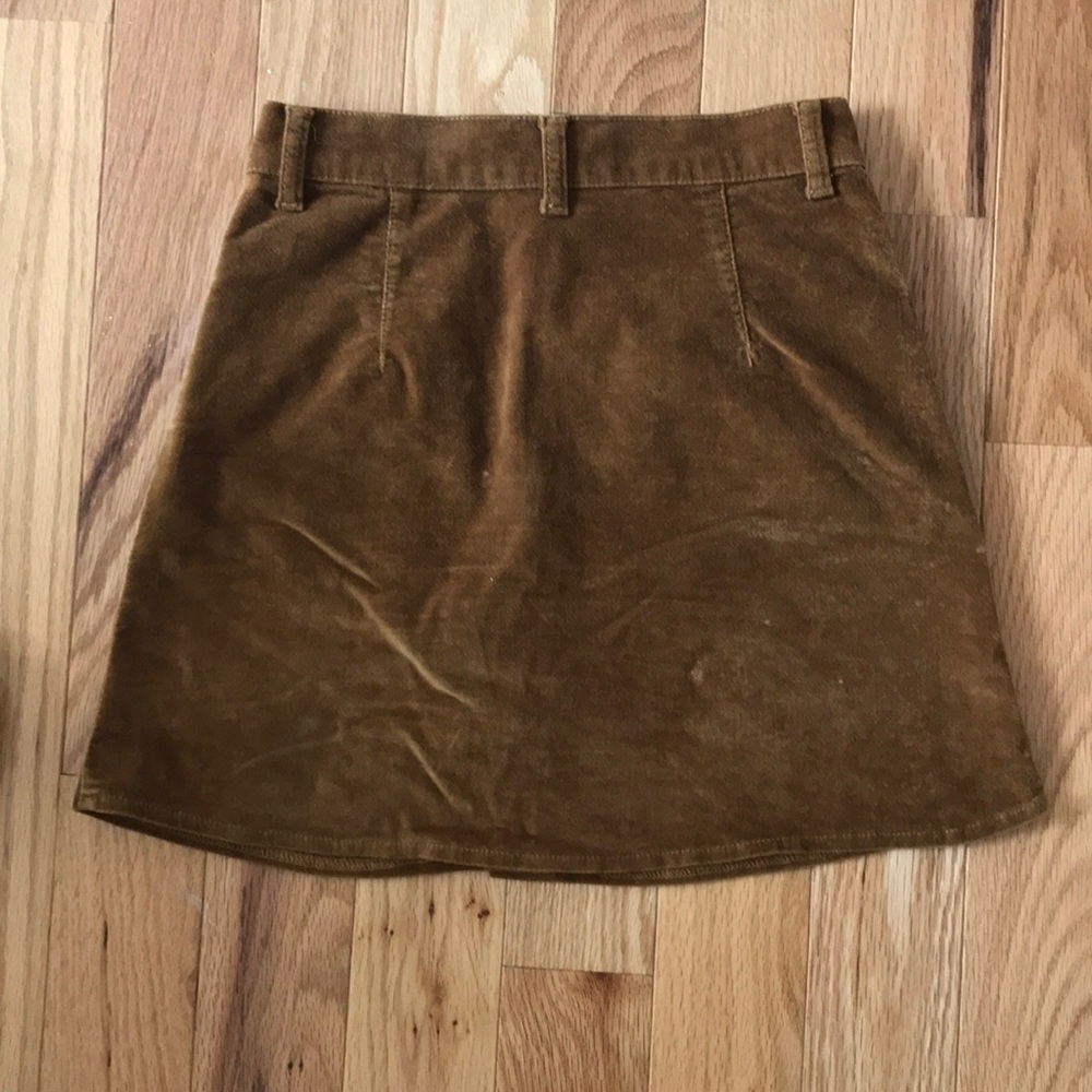 Brandy Melville suede mini skirt - Picture 2 of 3